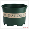 HG-BG13 - MACETA DE PLÁSTICO VERDE (22/1)