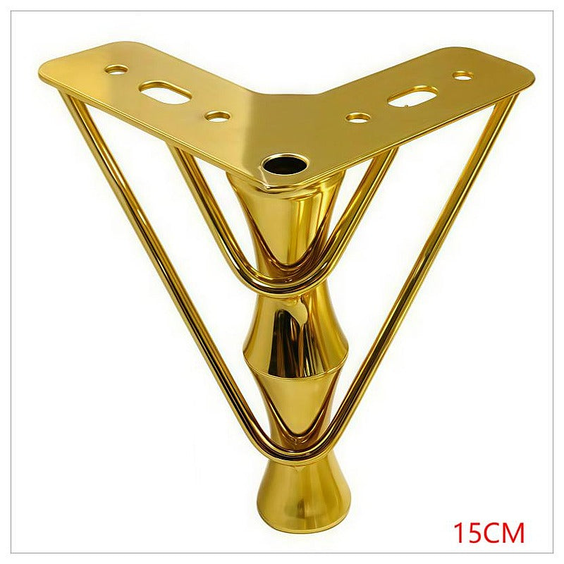 HS-AC- SL12 - PATAS DE METAL DORADO 15CM (40/1)
