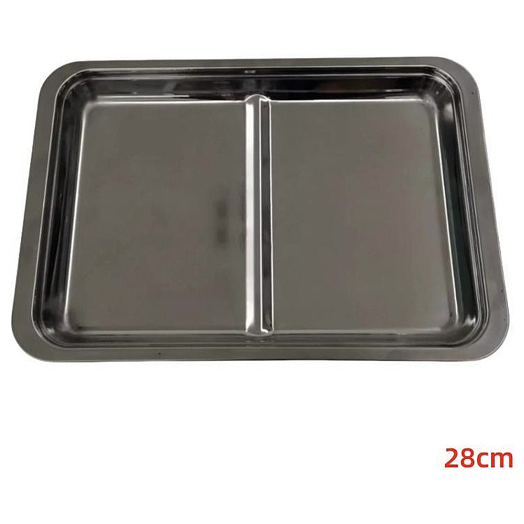 KT-SK193 - CHAROLA DE ACERO INOXIDABLE 28CM (120/1)