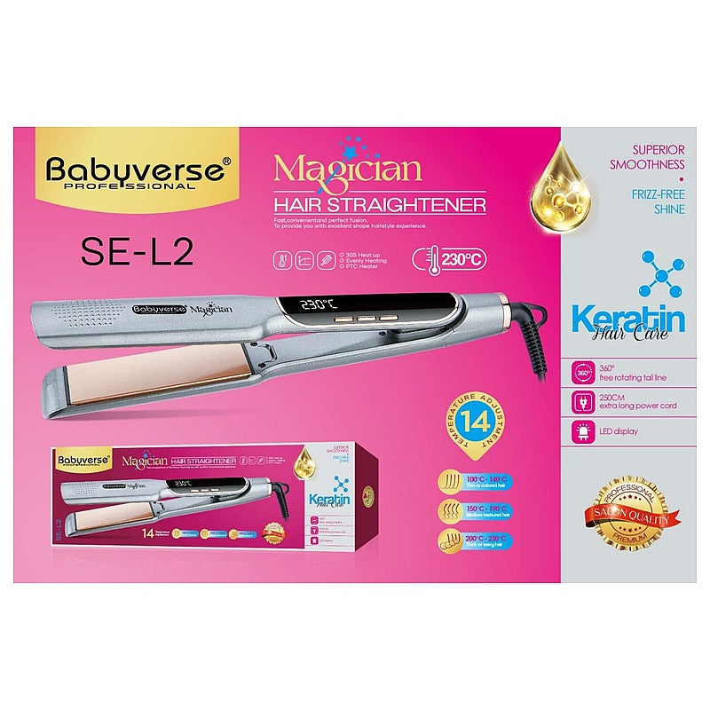 BS-B016 - PLANCHA DE PELO PROFESIONAL KERATINA (20/1)