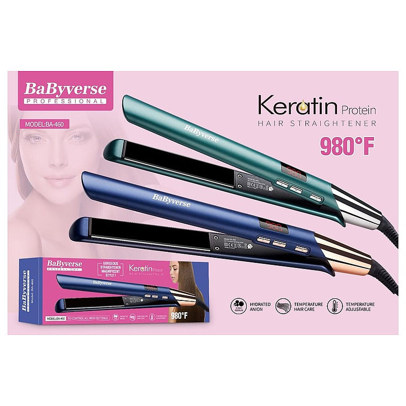 BS-B029 - PLANCHA DE CABELLO CON PROTEÍNA DE QUERATINA (40/1)
