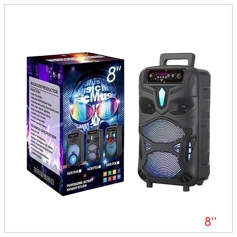 BTR-P55 - ALTAVOZ PORTÁTIL BLUETOOTH 8 PULGADAS (8/1)