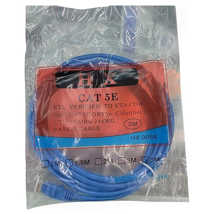 EL-NC8 - CABLE DE RED CAT 5E 3M (600/1)