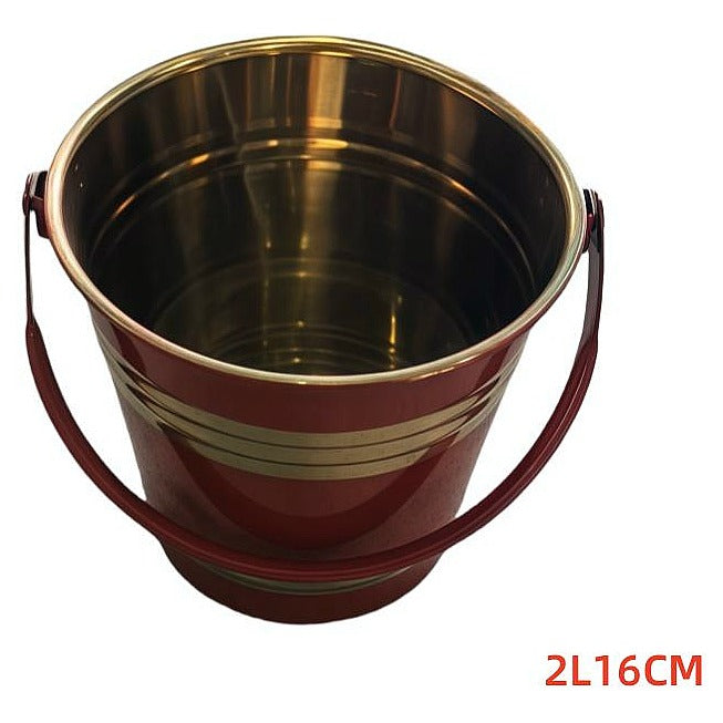 KT-HT025 - CUBETA METÁLICA PARA HIELO 2L 16CM (72/1)