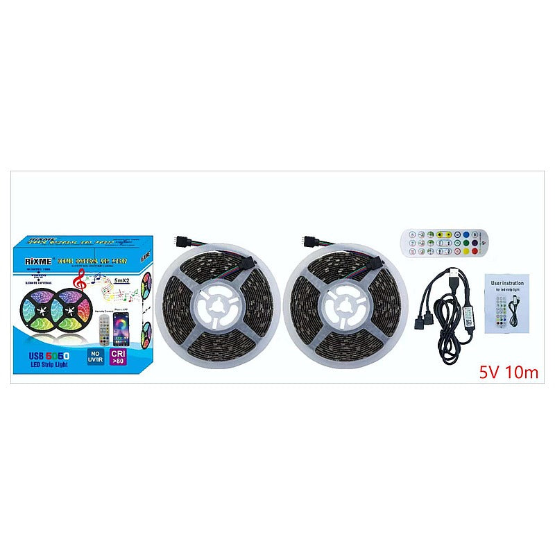 IP-DD- UR10 - TIRA LED RGB BLUETOOTH 10 METROS (40/1)