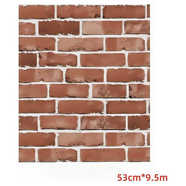 BM-LJ072 - PAPEL TAPIZ EFECTO LADRILLO 53CM*9,5M (20/1)