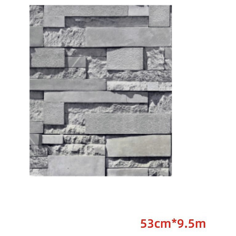 BM-LJ074 - PAPEL TAPIZ EFECTO PIEDRA 53CM*9.5M (20/1)