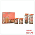 HG-KRG157 - SET DE FRASCOS DE VIDRIO CON TAPAS (12/1)