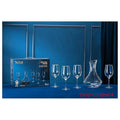 HG-KRG158 - SET DE DECANTADOR Y COPAS DE VINO DE CRISTAL (6/1)