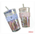 HG-KRG171 - VASO CON TAPA Y POPOTE 450ML (60/1)