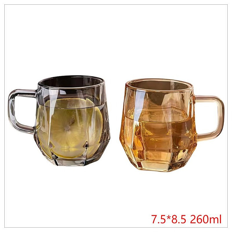 HG-KRG177 - TAZAS DE VIDRIO TRANSPARENTE 260ML (36/1)
