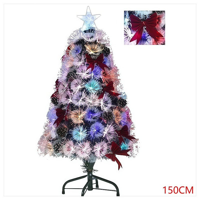 CF-CXR08 - ÁRBOL DE NAVIDAD DE FIBRA ÓPTICA 150CM (6/1)