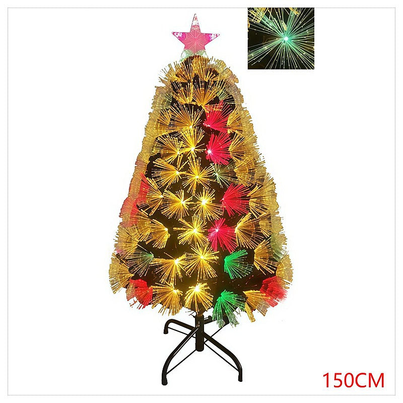 CF-CXR14 - ÁRBOL NAVIDEÑO DE FIBRA ÓPTICA 150CM (6/1)