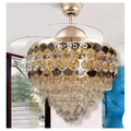 IP-FSD-21 - VENTILADOR DE TECHO CON LUZ Y CRISTAL (1/1)
