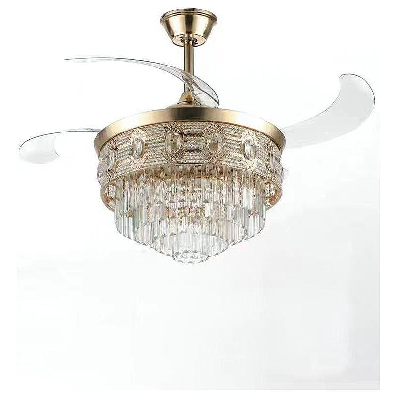IP-FSD-31 - VENTILADOR DE TECHO CON LÁMPARA DE CRISTAL (1/1)