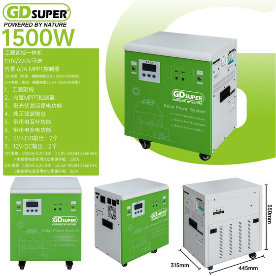 SISTEMA DE ENERGIA SOLAR HNE-031 (1/1)