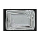 NH-CT-73 - JUEGO DE PLATOS RECTANGULARES BLANCOS (40/1)