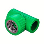 LX-A080 - UNIÓN T DE PVC VERDE (160/1)