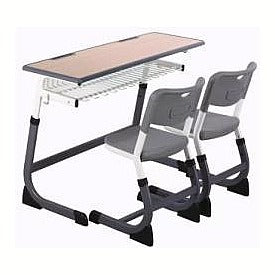 LBB-365* - MESA ESCOLAR CON DOS SILLAS INTEGRADAS (1/1)