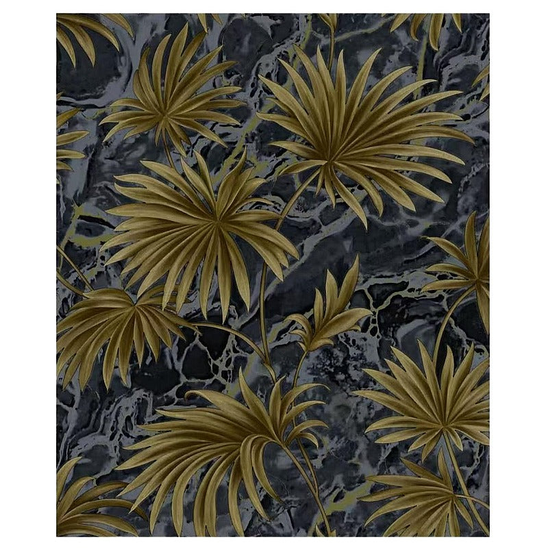 HS-LJW108 - PAPEL TAPIZ DECORATIVO CON HOJAS DORADAS (20/1)