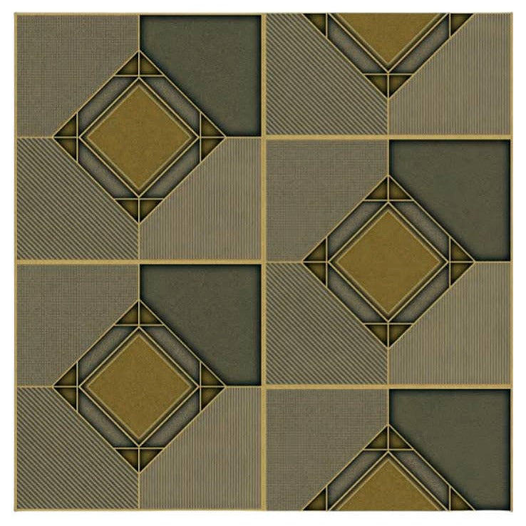 HS-LJW50 - BALDOSA DECORATIVA GEOMÉTRICA (20/1)