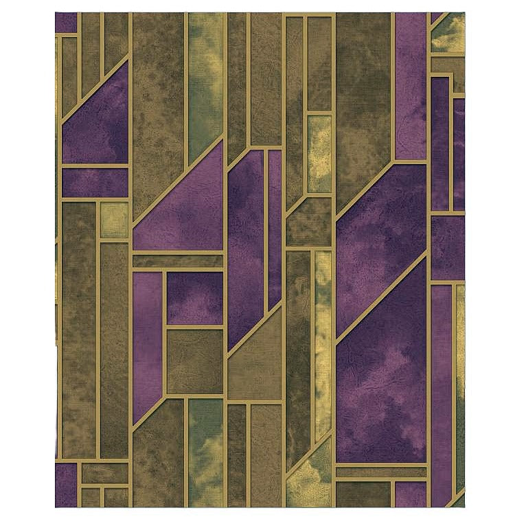 HS-LJW47 - PAPEL TAPIZ GEOMÉTRICO MULTICOLOR (20/1)