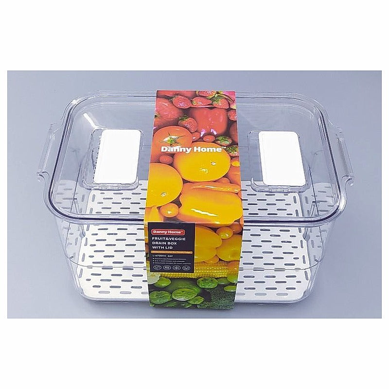 HO-022 - CONTENEDOR ESCURRIDOR DE PLÁSTICO CON TAPA (9/1)