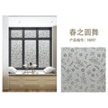 BM-LJ104 - PAPEL TAPIZ PARA VENTANAS CON DISEÑO FLORAL (120/1)