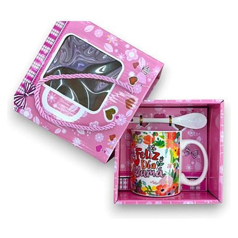 JJ53068 - TAZA CON CUCHARA DÍA DE LA MADRE (36/1)