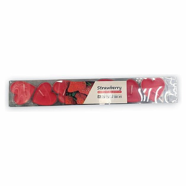 MJ13-029 - VELAS AROMÁTICAS DE CORAZÓN ROJAS (120/1)