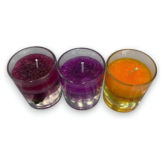 MJ13-017 - VELA EN VASO DE VIDRIO (144/1)