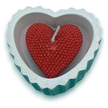 MJ13-019 - VELA DECORATIVA EN FORMA DE CORAZÓN (144/1)