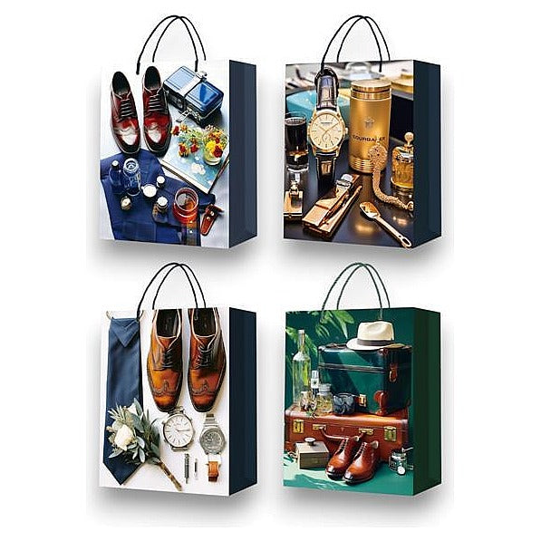 JJ53047 - BOLSA DE REGALO CON ESTAMPADO DE ACCESORIOS (720/1)