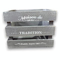 HG-QSD19 - CAJA DE MADERA DECORATIVA (8/1)