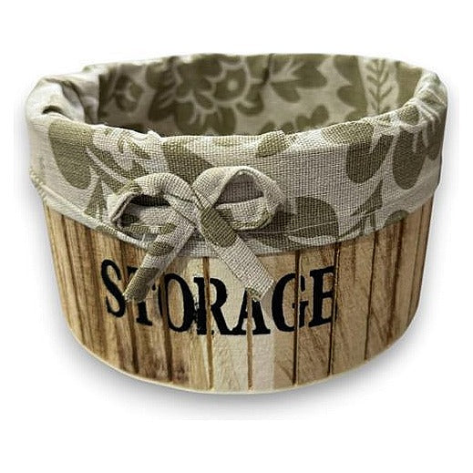 HG-QSD26 - CESTA DECORATIVA CON FORRO ESTAMPADO (10/1)