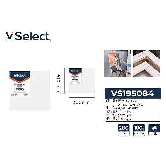 VS19508 4 - BASTIDOR DE LIENZO 30X30 CM (80/1)