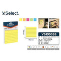 VS19535 5 - NOTAS ADHESIVAS 76X76MM FLUORESCENTES (300/1)