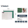 VS19550 3 - PIZARRÓN DOBLE CARA BLANCO Y VERDE 70X50 CM (20/1)