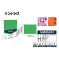 VS19587 6 - PAPEL CARTULINA A4 VERDE ESMERALDA 160GSM (200/1)