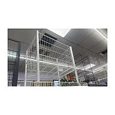 HT-CAGE1 - JAULA DE METAL BLANCA (2/1)