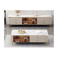 HS-HLT3 - MUEBLE DE TV DE MADERA Y MÁRMOL (12/1)
