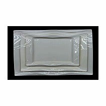 NH-CT-79 - JUEGO DE PLATOS RECTANGULARES BLANCOS (40/1)