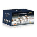 SS-JK5 - SET DE OLLAS DE ACERO INOXIDABLE 8 PIEZAS (4/1)
