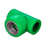 LX-A080 - UNIÓN T DE PVC VERDE (160/1)