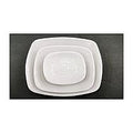 KT-TW-CD16 - SET DE PLATOS CUADRADOS BLANCOS (360/1)