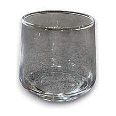JJ53105 - VASO DE VIDRIO TRANSPARENTE (12/1)