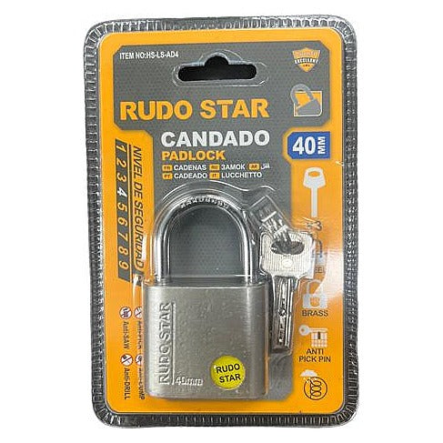 HS-LS-AD4 - CANDADO DE SEGURIDAD 40MM (96/1)