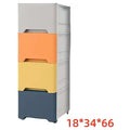 HF-RHX06 - CAJONERA PLÁSTICA 3 CAJONES COLORES (1/1)