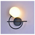 IP-XPL48 - APLIQUE DE PARED CON ESFERA BLANCA (10/1)