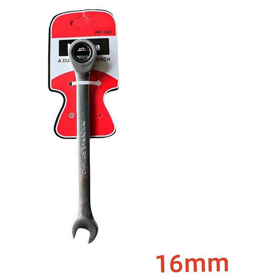 JMT-1635 - LLAVE COMBINADA DE TRINQUETE 16 MM (120/1)